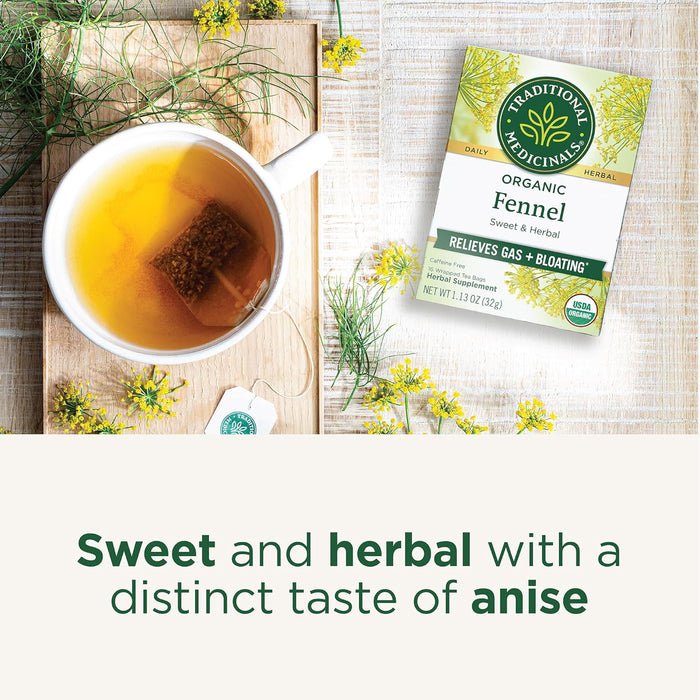 sweet, herbal anise flavor profile that drinks like a treat, not medicine