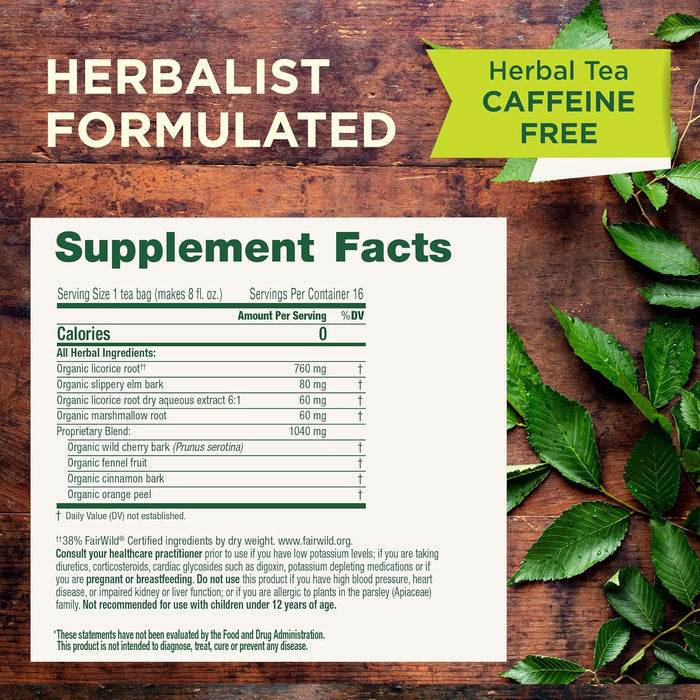 slippery elm bark as the hero throat-coating ingredient