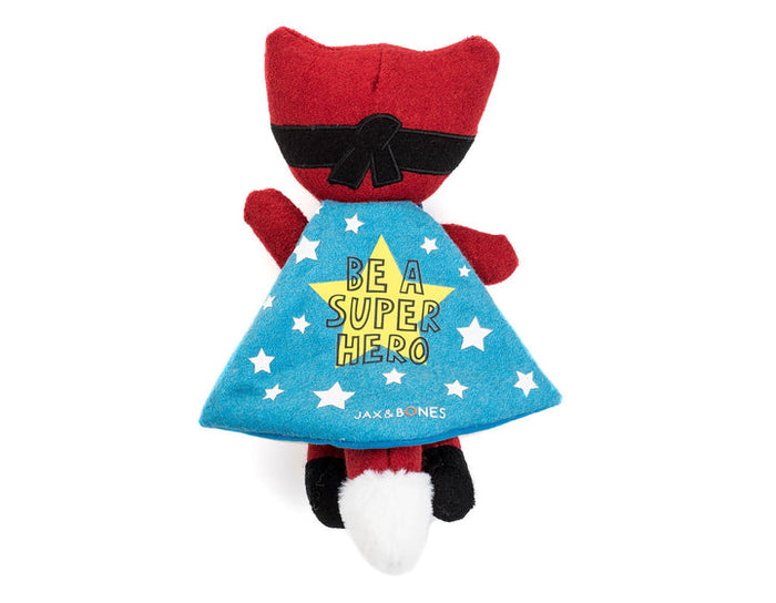TRICKY SAM THE 11" FOX WOOL DOG TOY