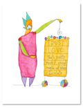 trust love art print