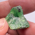 Tsavorite Specimen Crystal, 28.44ct, Tanzania, Untreated Unheated