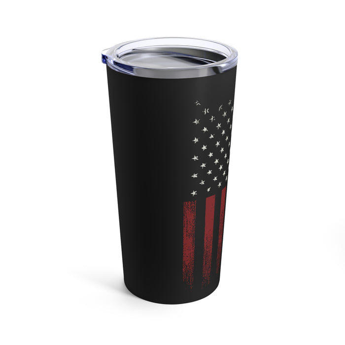Veteran Sniper - 20oz Black Military Design Tumbler