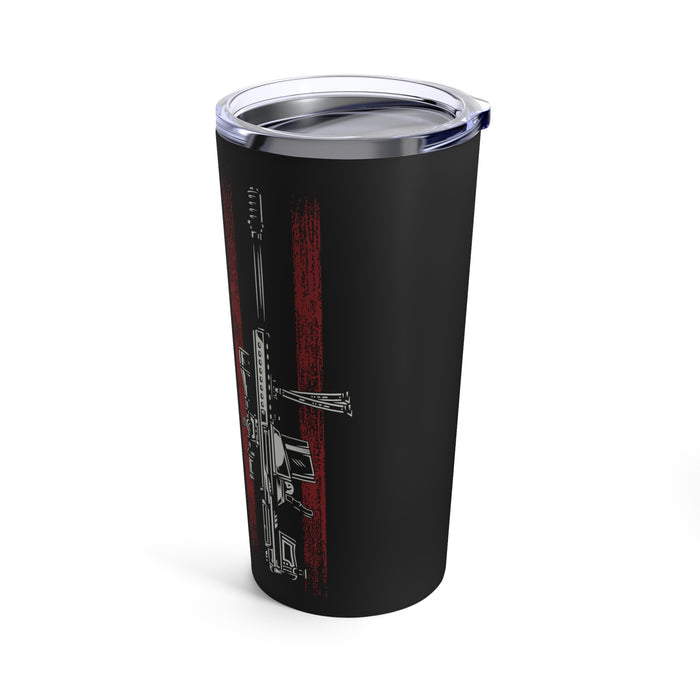Veteran Sniper - 20oz Black Military Design Tumbler