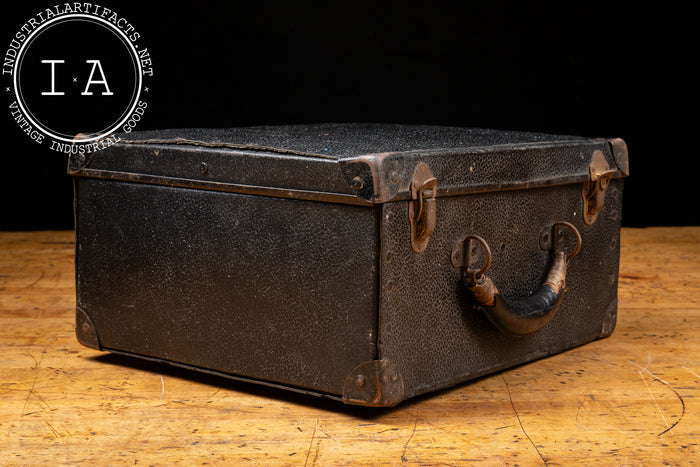 Vintage Black Salesman Sample Carrying Case
