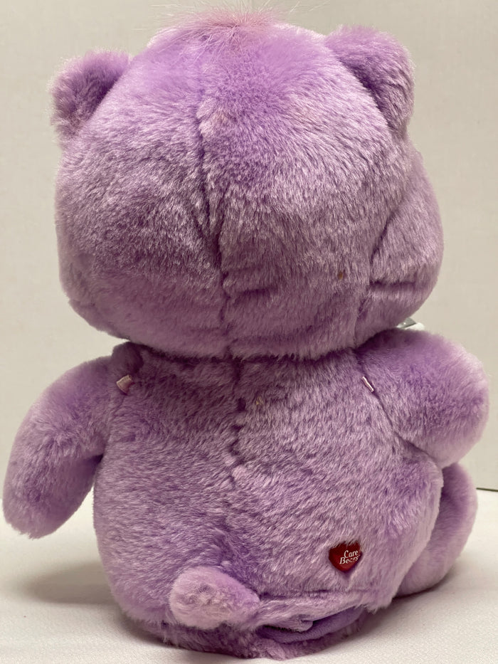 Vtg Care bear Share Bear Joking Giggling Talking Toy Doll (Pre-owned)