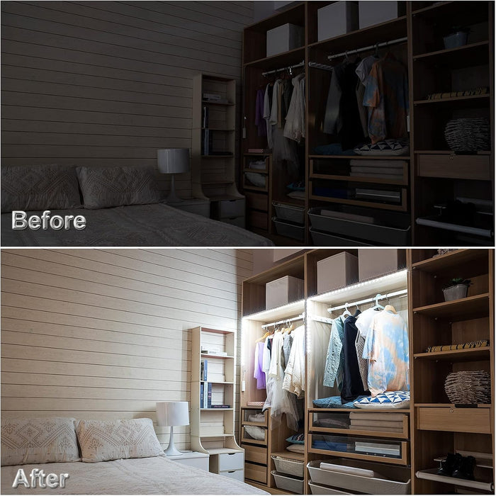 WOBANE Rechargeable Stair Strip – Child-Friendly Fall-Prevention Lighting for Kids' Bedrooms