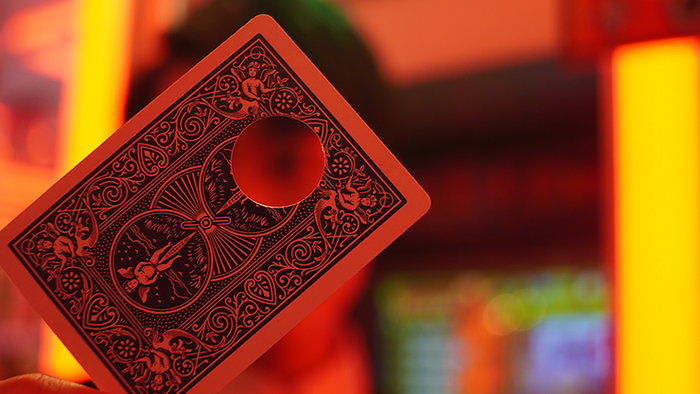 X BLACK HOLE RED (Gimmicks and Online Instructions) by Kingsley Xu