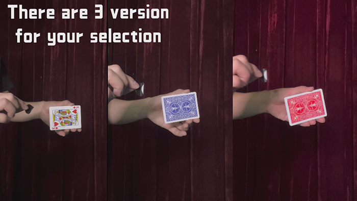 X BLACK HOLE RED (Gimmicks and Online Instructions) by Kingsley Xu