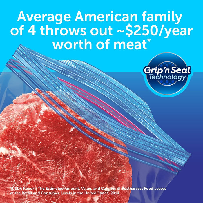 1 gallon (3.785 l) capacity suitable for family-sized portions or bulk meat