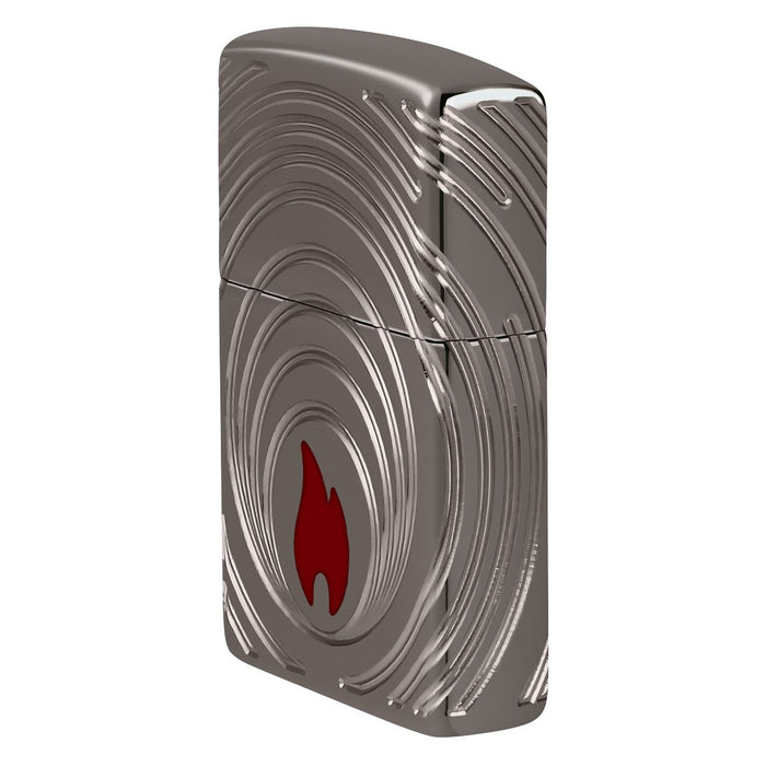 Zippo Lighter: 2026 Collectible of the Year, Multicut - Black Ice 47218