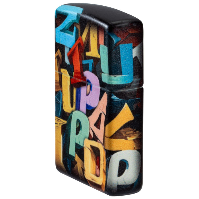 Zippo Lighter: Abstract Zippo Design - 540 Color 46608