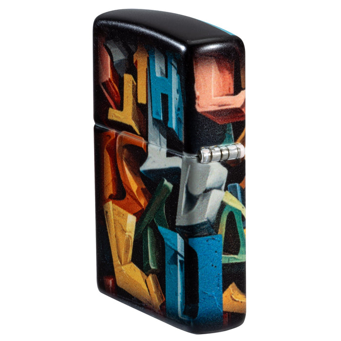 Zippo Lighter: Abstract Zippo Design - 540 Color 46608