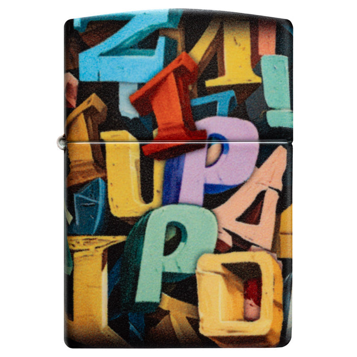 Zippo Lighter: Abstract Zippo Design - 540 Color 46608