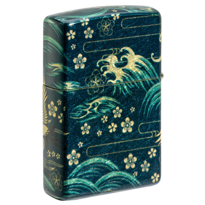 Zippo Lighter: Asian Birds Design - 540 Fusion 81778