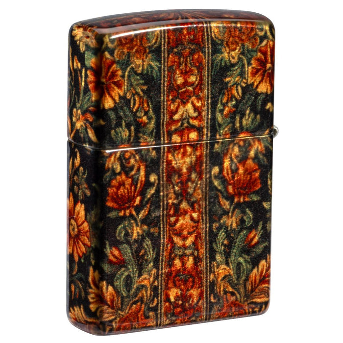 Zippo Lighter: Cannabis Tapestry Design - 540 Fusion 47139