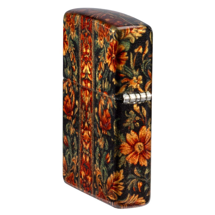 Zippo Lighter: Cannabis Tapestry Design - 540 Fusion 47139