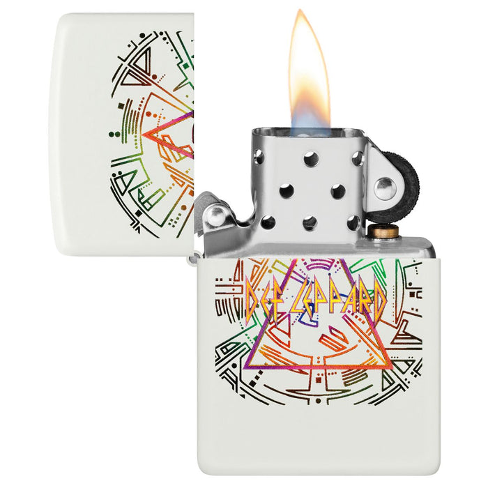 Zippo Lighter: Def Leppard Design - Glow-in-the-Dark 47224