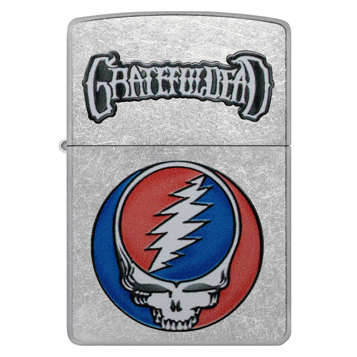 Zippo Lighter: Grateful Dead, Steal Your Face - Street Chrome 47247