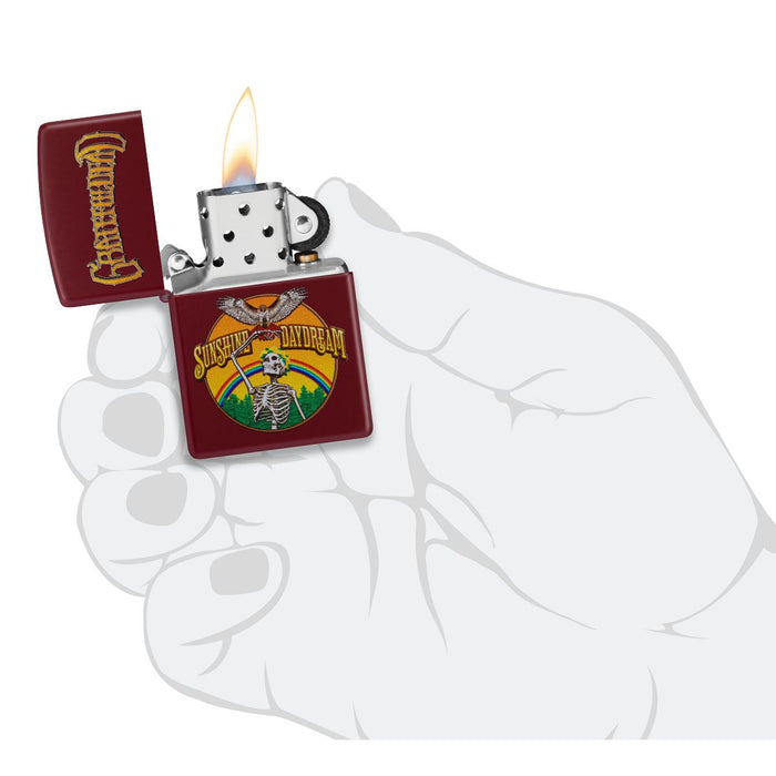 Zippo Lighter: Grateful Dead, Sunshine Daydream - Merlot 47249