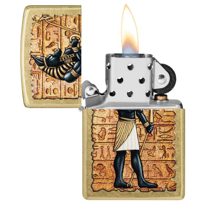 Zippo Lighter: Guardian of Tombs Design - Street Brass 47177