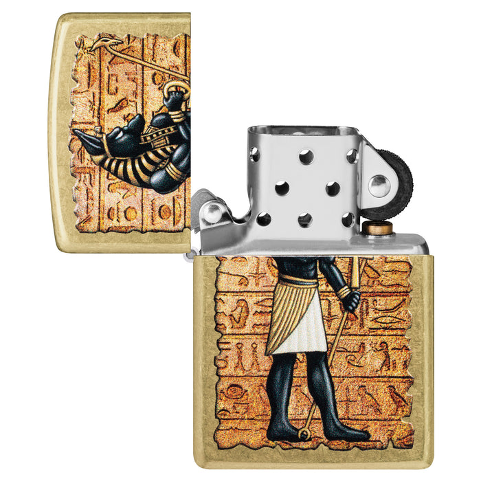 Zippo Lighter: Guardian of Tombs Design - Street Brass 47177