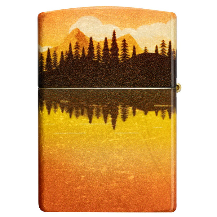 Zippo Lighter: Lake Scene - 540 Fusion 46927