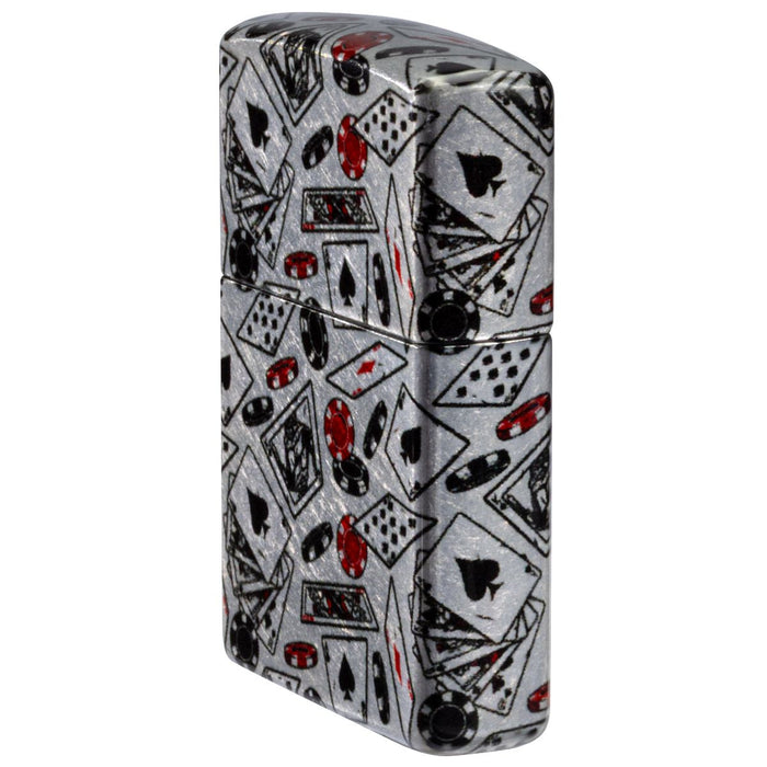 Zippo Lighter: Let the Chips Fall, Gambling Icons - 540 Fusion 47157