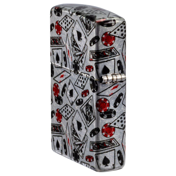 Zippo Lighter: Let the Chips Fall, Gambling Icons - 540 Fusion 47157