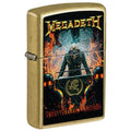 Zippo Lighter: Megadeth, New World Order - Street Brass 47236