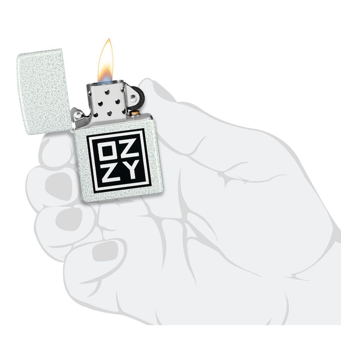 Zippo Lighter: Ozzy Osbourne Logo - Glacier 47232