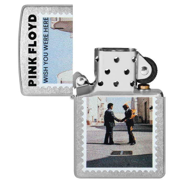 Zippo Lighter: Pink Floyd, Wish You Were Here - Street Chrome 47240
