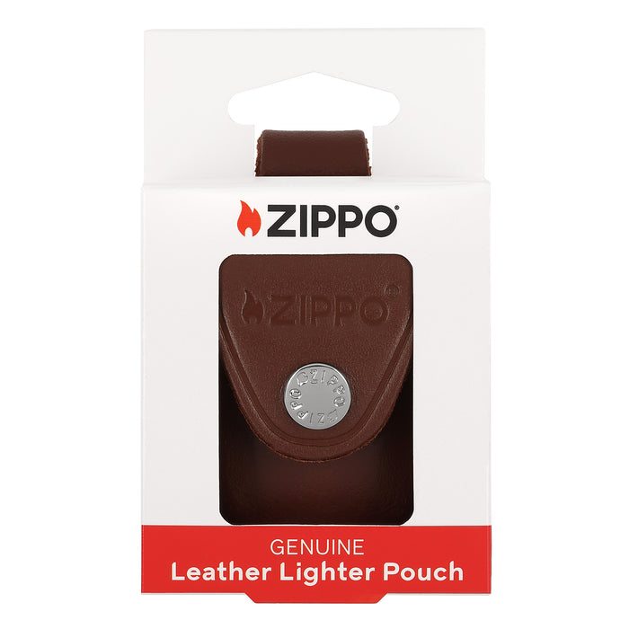 Zippo Lighter Pouch with Loop - Brown 67011