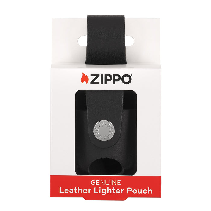 Zippo Lighter Pouch with Thumb Notch - Black 67013