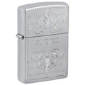 Zippo Lighter: Regal Zippo Design, Engraved - High Polish Chrome 81716