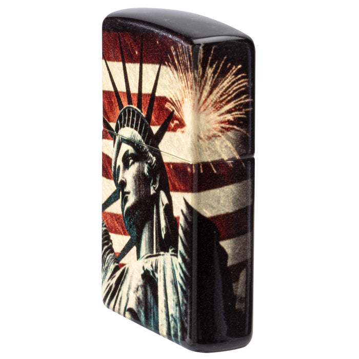 Zippo Lighter: Spark of Liberty Design - 540 Fusion 47186