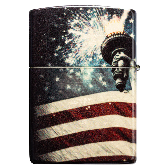 Zippo Lighter: Spark of Liberty Design - 540 Fusion 47186