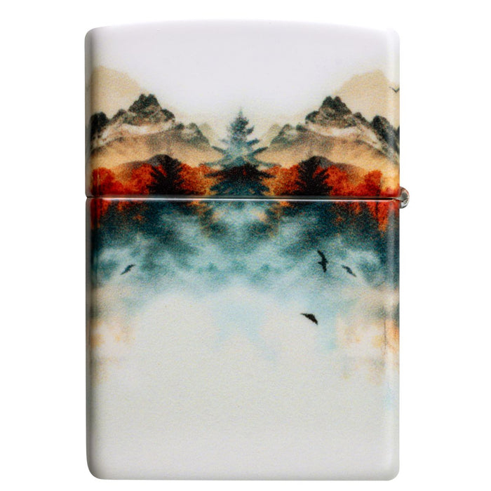 Zippo Lighter: Wolf and Mountains - 540 Color 46866