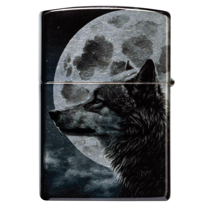 Zippo Lighter: Wolves with Full Moon - 540 Fusion 46609